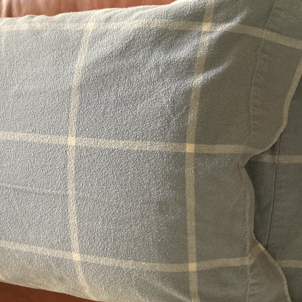L.L. Bean Flannel Pillow Cases (2)